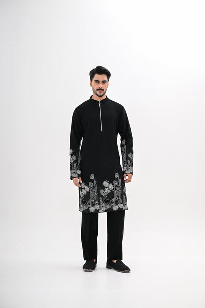 MIDNIGHT SAFARI KURTA