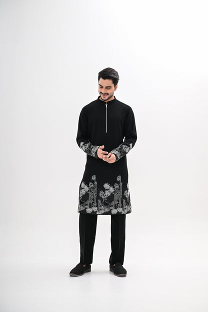 MIDNIGHT SAFARI KURTA