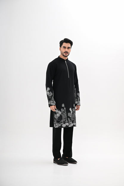 MIDNIGHT SAFARI KURTA