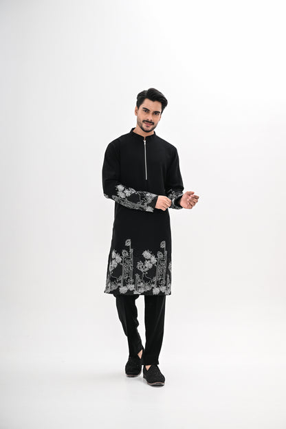 MIDNIGHT SAFARI KURTA
