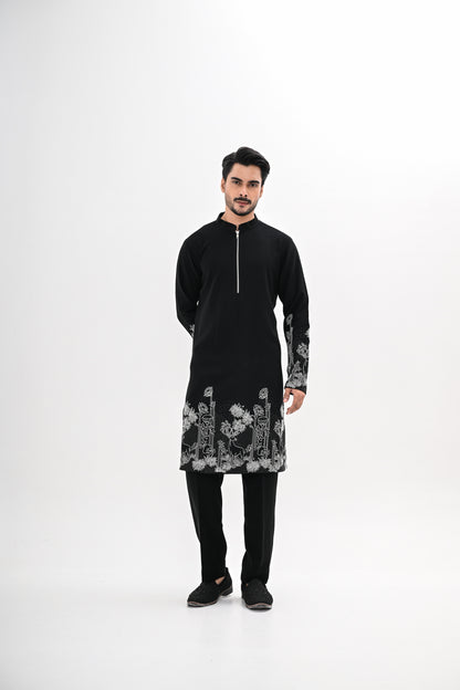 MIDNIGHT SAFARI KURTA