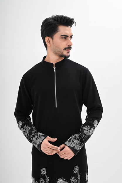 MIDNIGHT SAFARI KURTA
