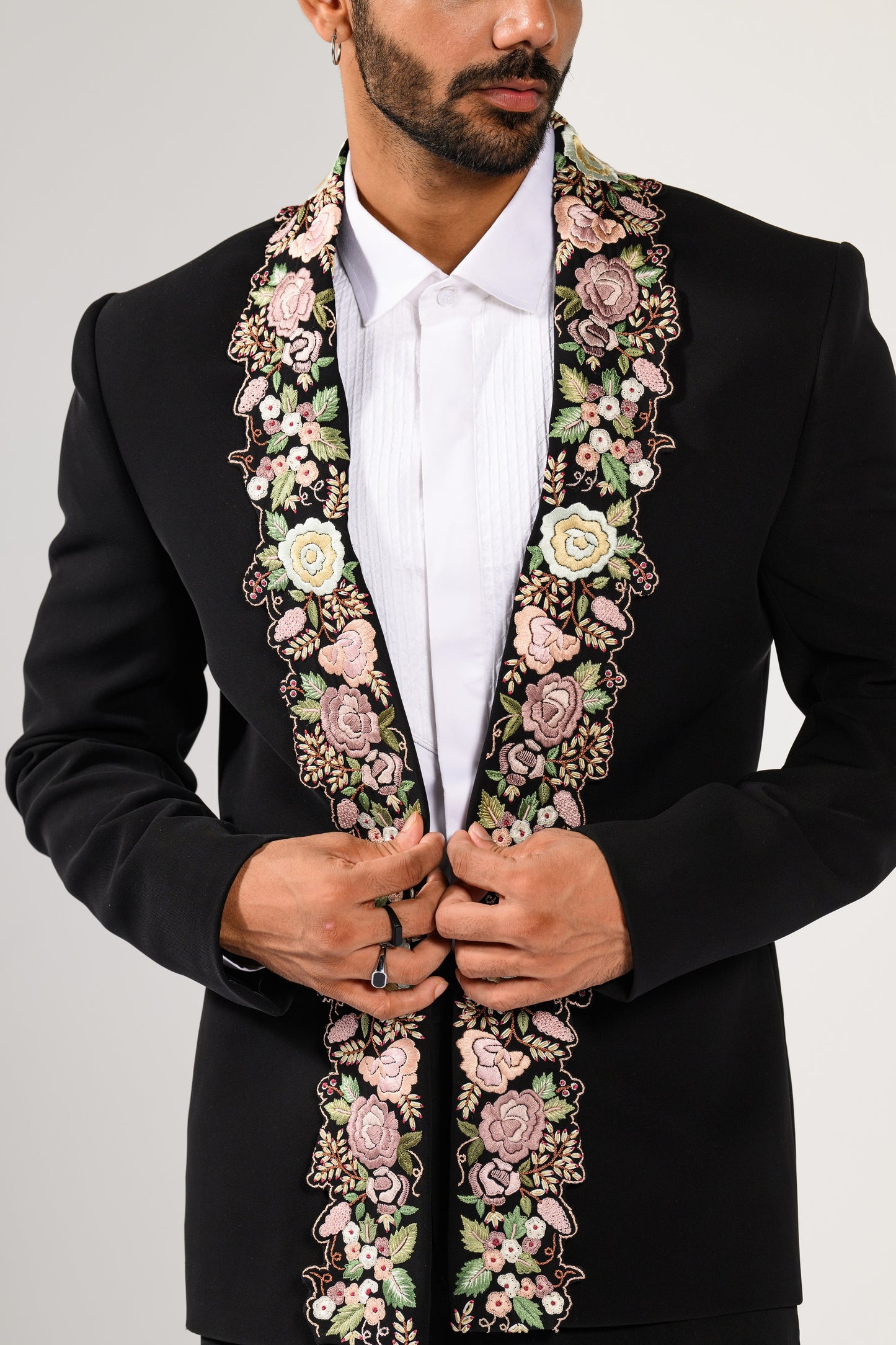 BLOOMING BEAUTY TUXEDO SET