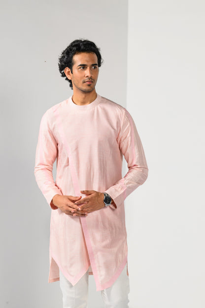 BLUSH BUTTA NEHRU KURTA  SET