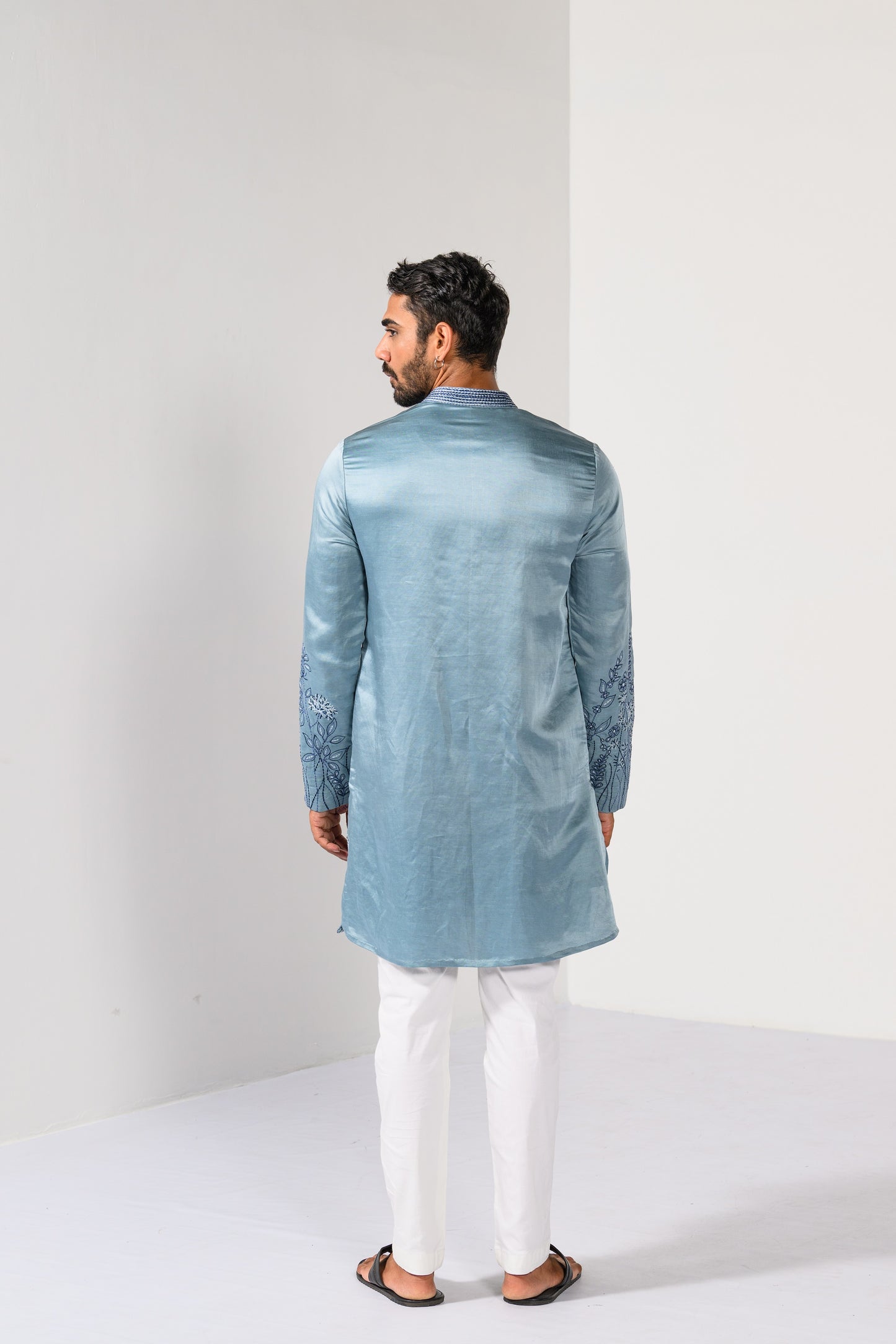 BLUE BLOSSOM KURTA SET