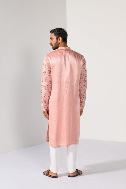 BLUSH BLOSSOM KURTA SET