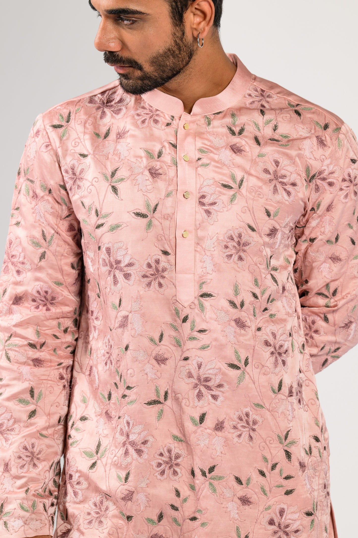 BLUSH BLOSSOM KURTA SET