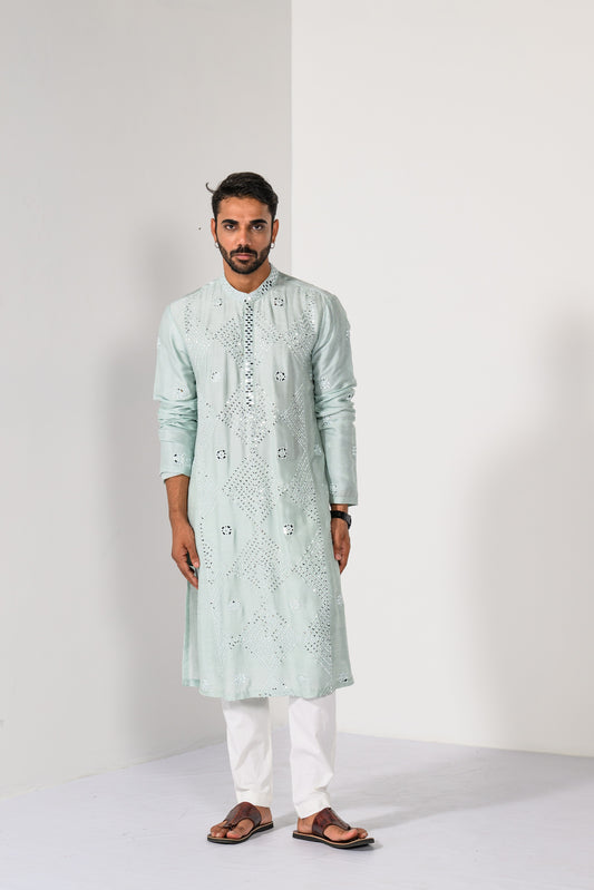 ICY GLIMMER KURTA SET