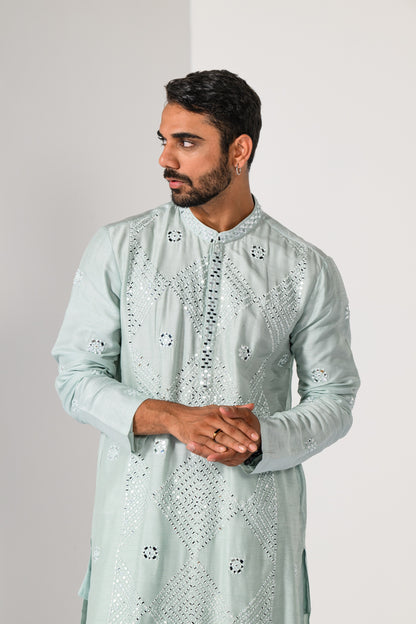 ICY GLIMMER KURTA SET