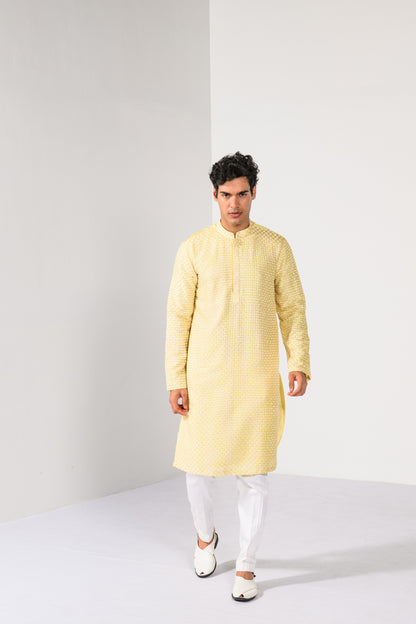 GOLDEN DAWN KURTA SET