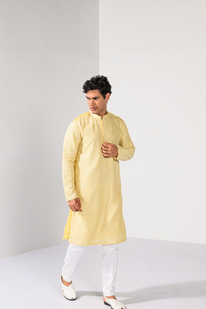 GOLDEN DAWN KURTA SET