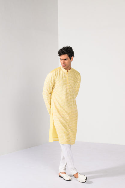 GOLDEN DAWN KURTA SET