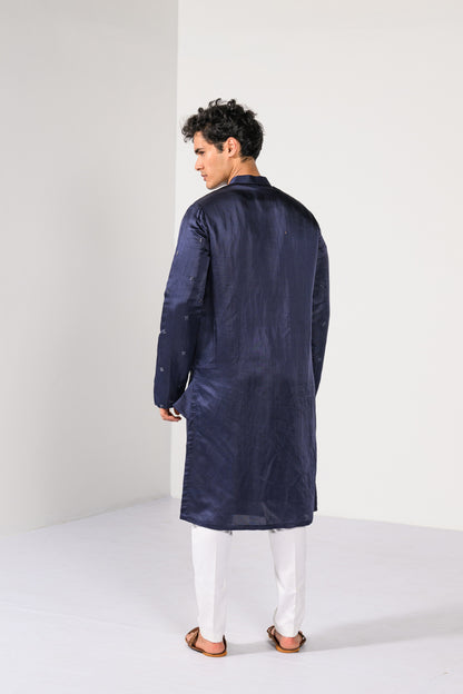 MAGESTIC INDIGO KURTA SET