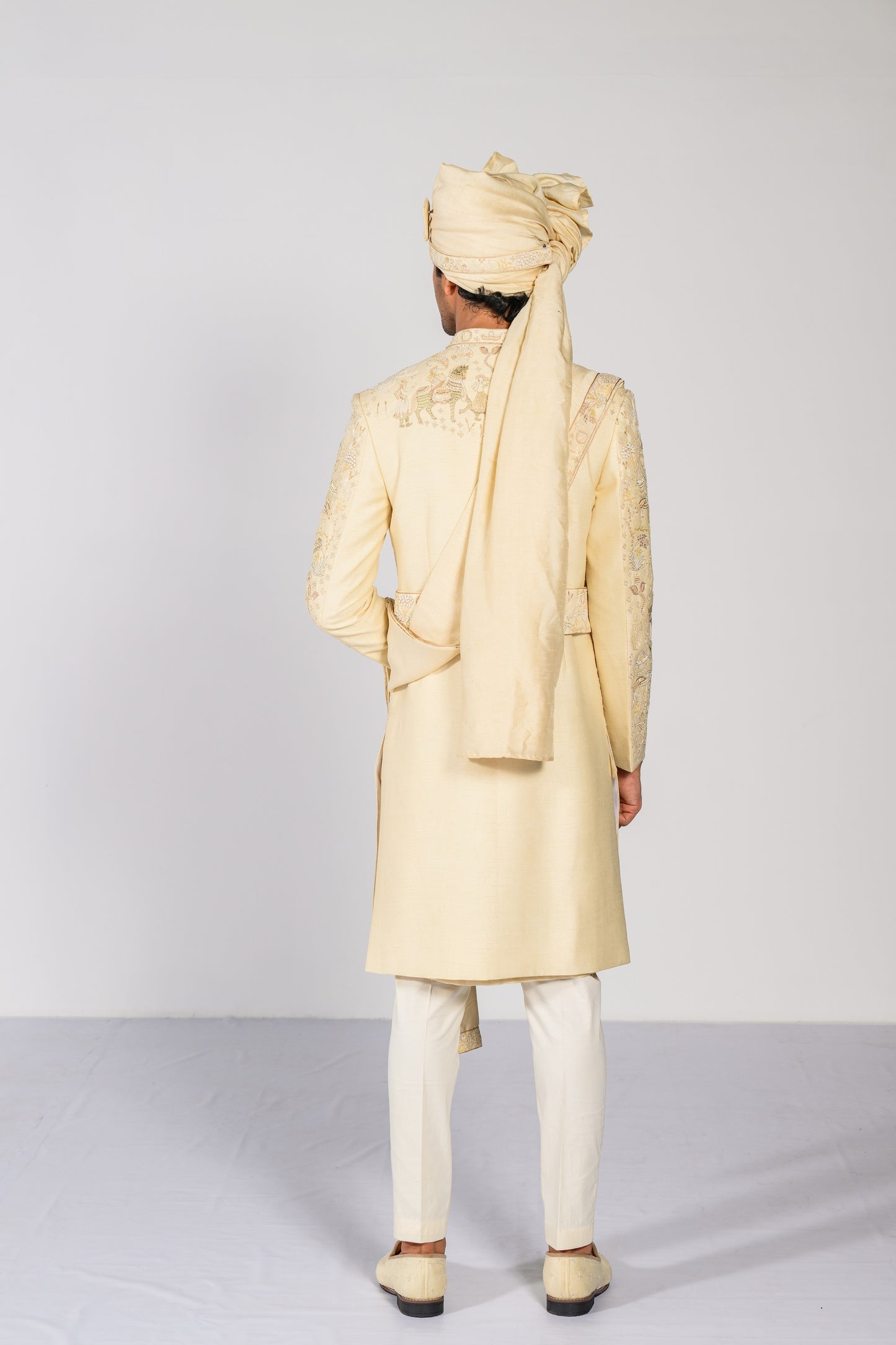 REGAL PEARL SHERWANI SET