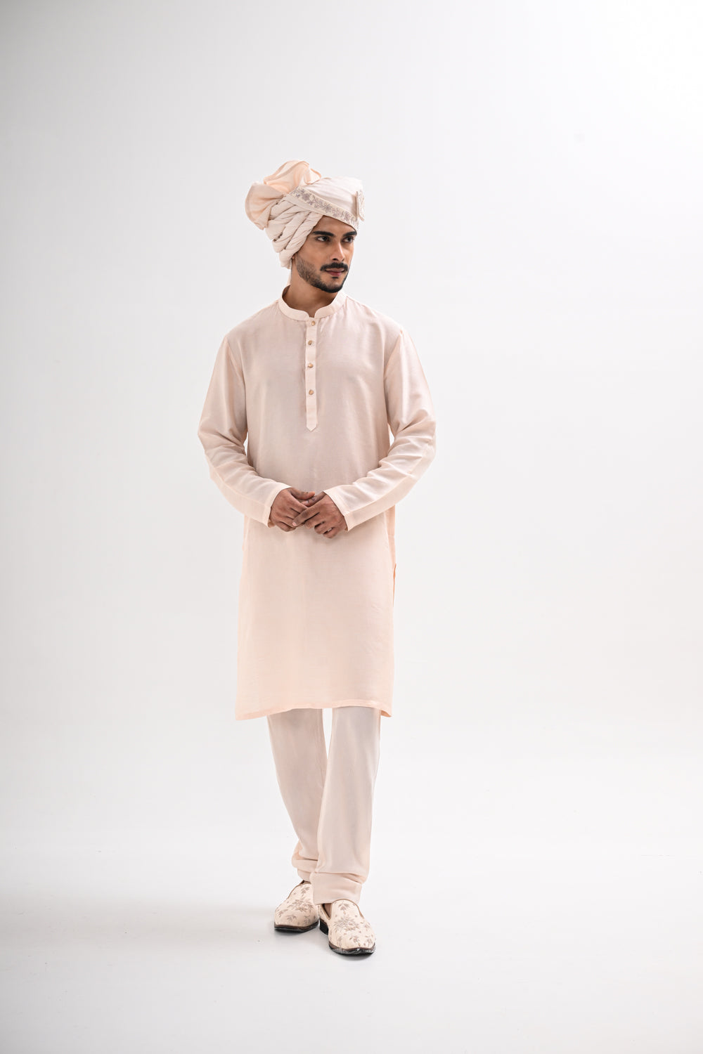 FAWN RAJWADA SHERWANI SET