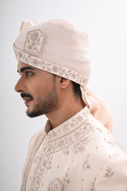 FAWN RAJWADA SHERWANI SET