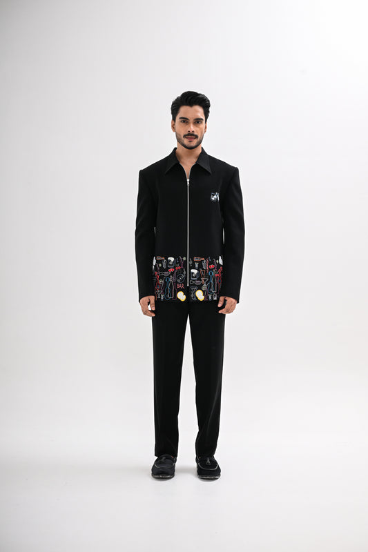 COCKTAIL NIGHT JACKET SET