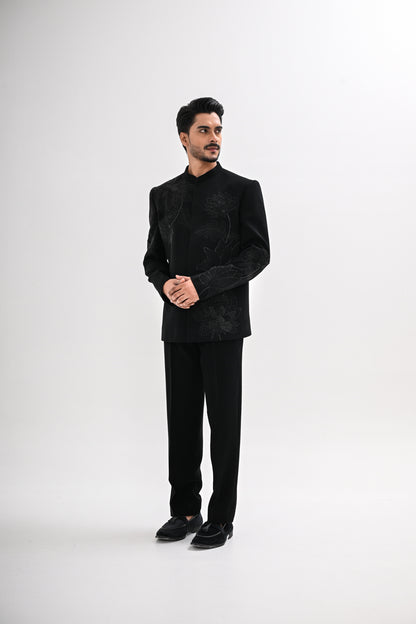 ROYAL BLOSSOM BANDHGALA SET