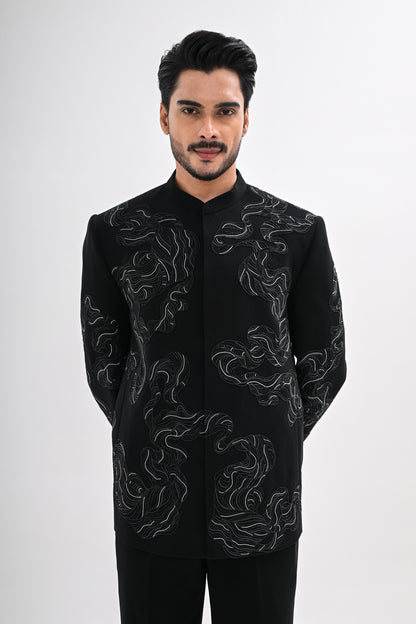 NOCTURA BANDHGALA SET