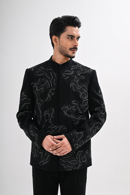 NOCTURA BANDHGALA SET