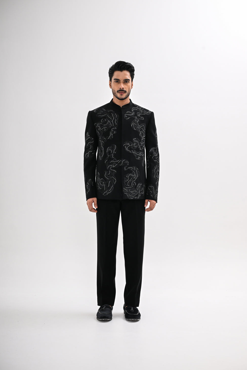 NOCTURA BANDHGALA SET