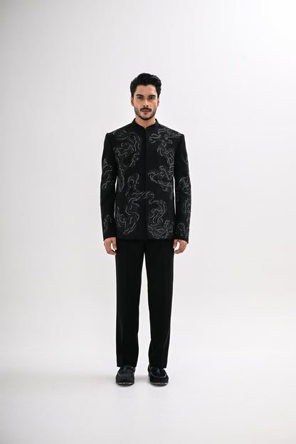 NOCTURA BANDHGALA SET
