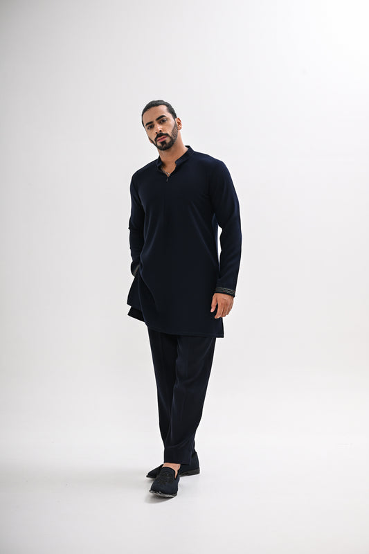 INDIGO GROVE NEHRU JACKET SET