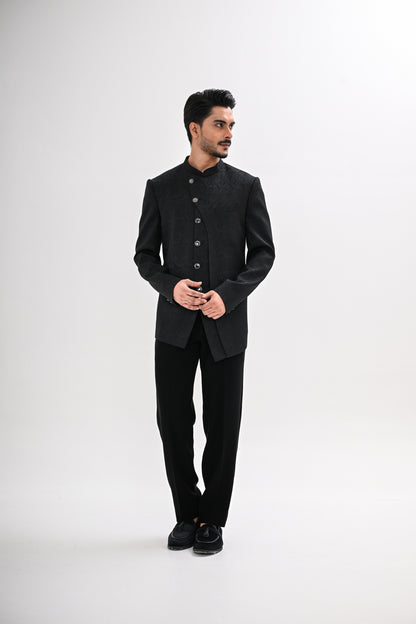 FLOREAL BANDHGALA SET