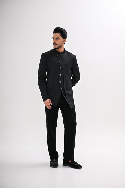 FLOREAL BANDHGALA SET