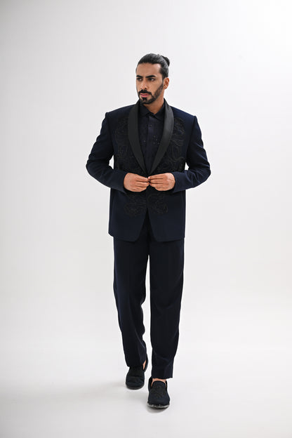 MIDNIGHT BLUE TUXEDO SET