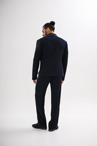 NAVY ELECTRIA TUXEDO SET