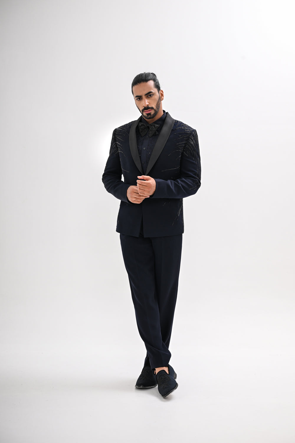 NAVY ELECTRIA TUXEDO SET