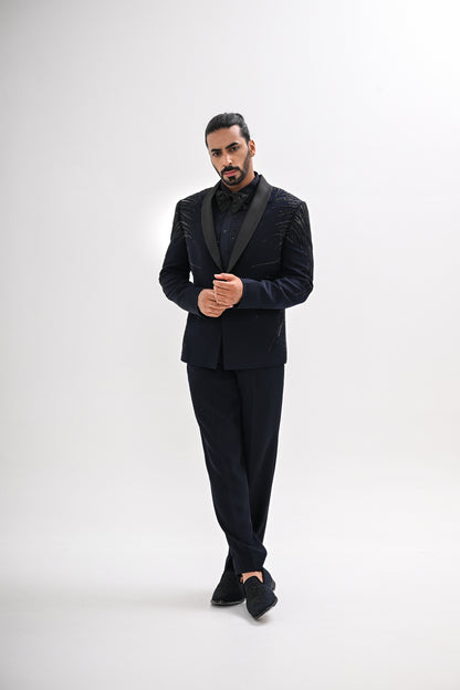 NAVY ELECTRIA TUXEDO SET