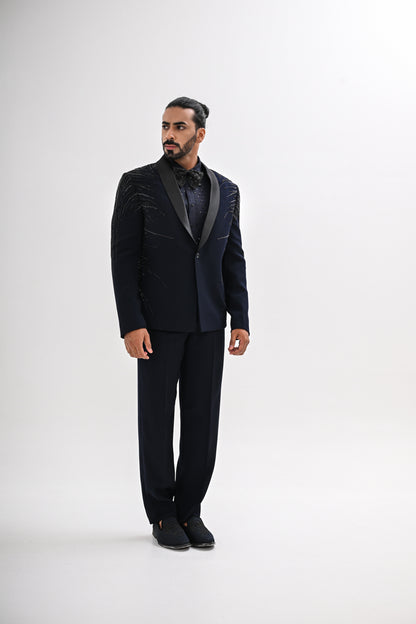 NAVY ELECTRIA TUXEDO SET