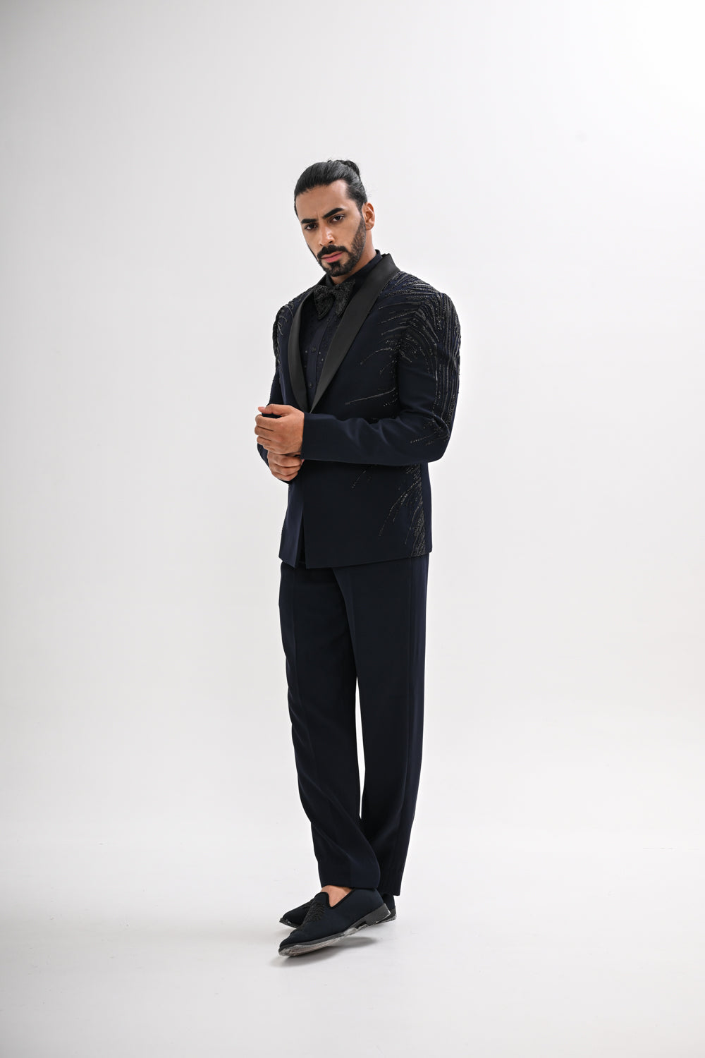 NAVY ELECTRIA TUXEDO SET