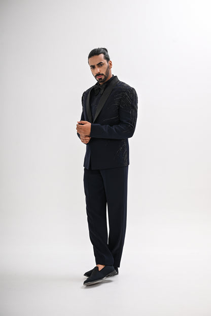 NAVY ELECTRIA TUXEDO SET