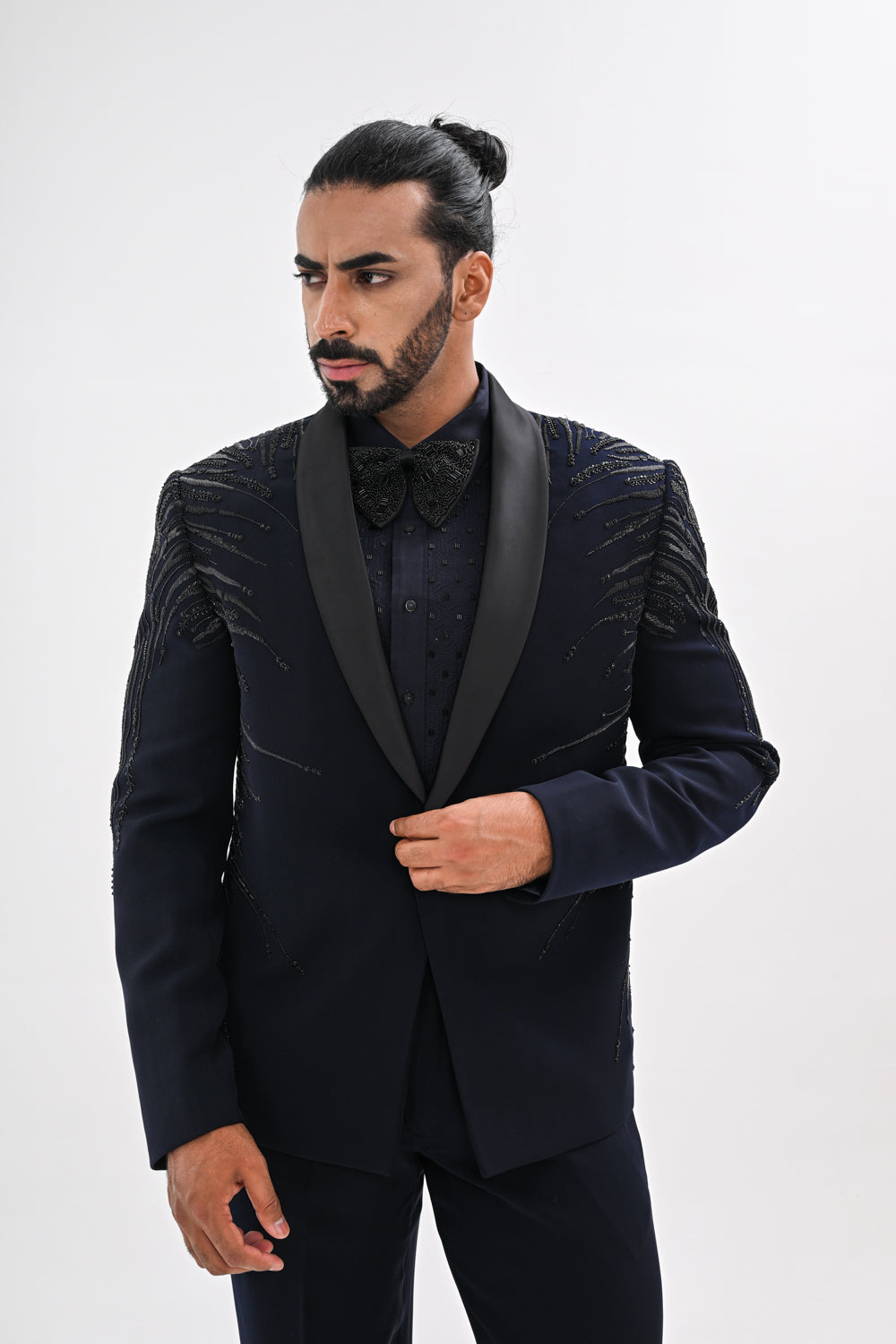 NAVY ELECTRIA TUXEDO SET