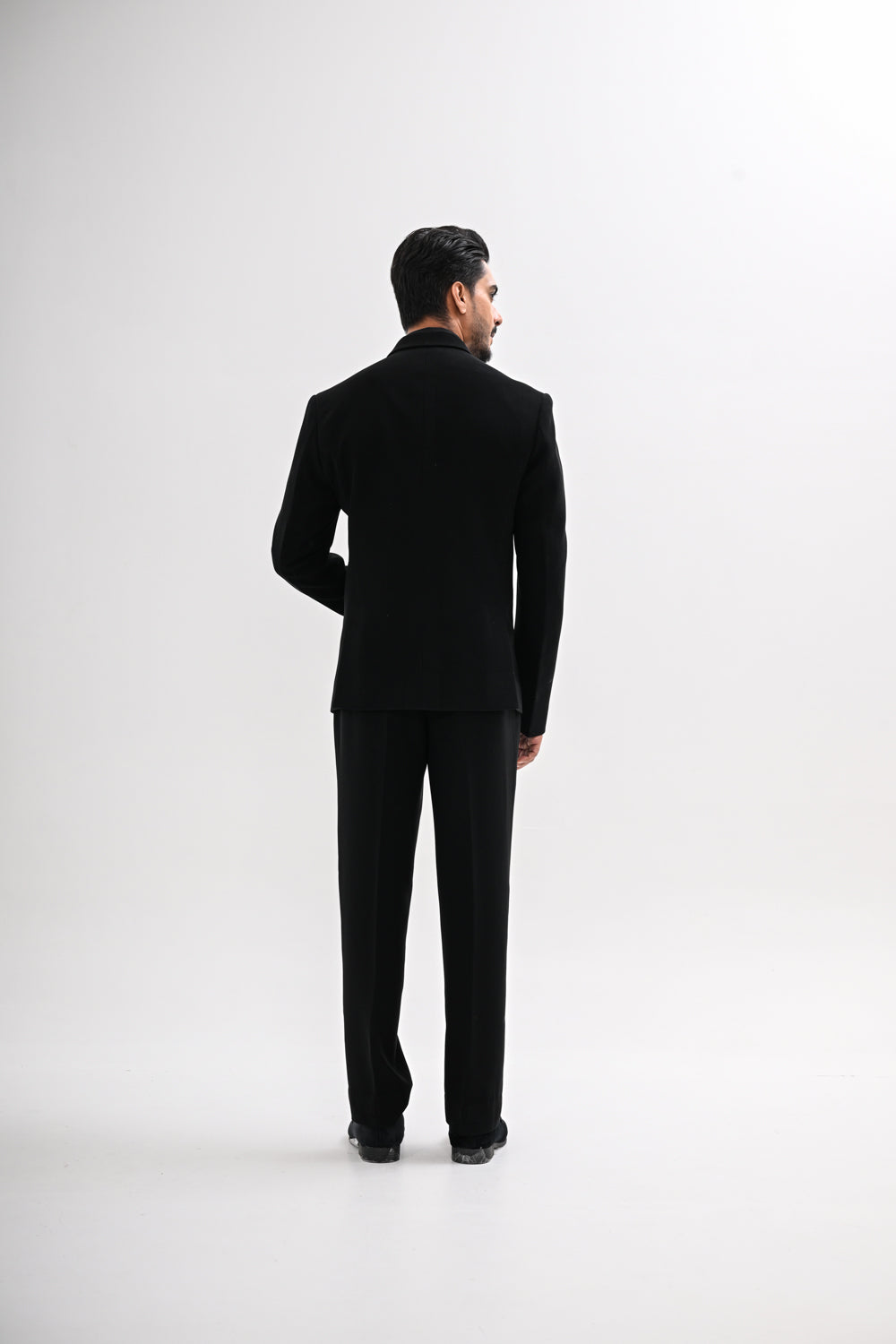 BLACK COSMIC TUXEDO SET