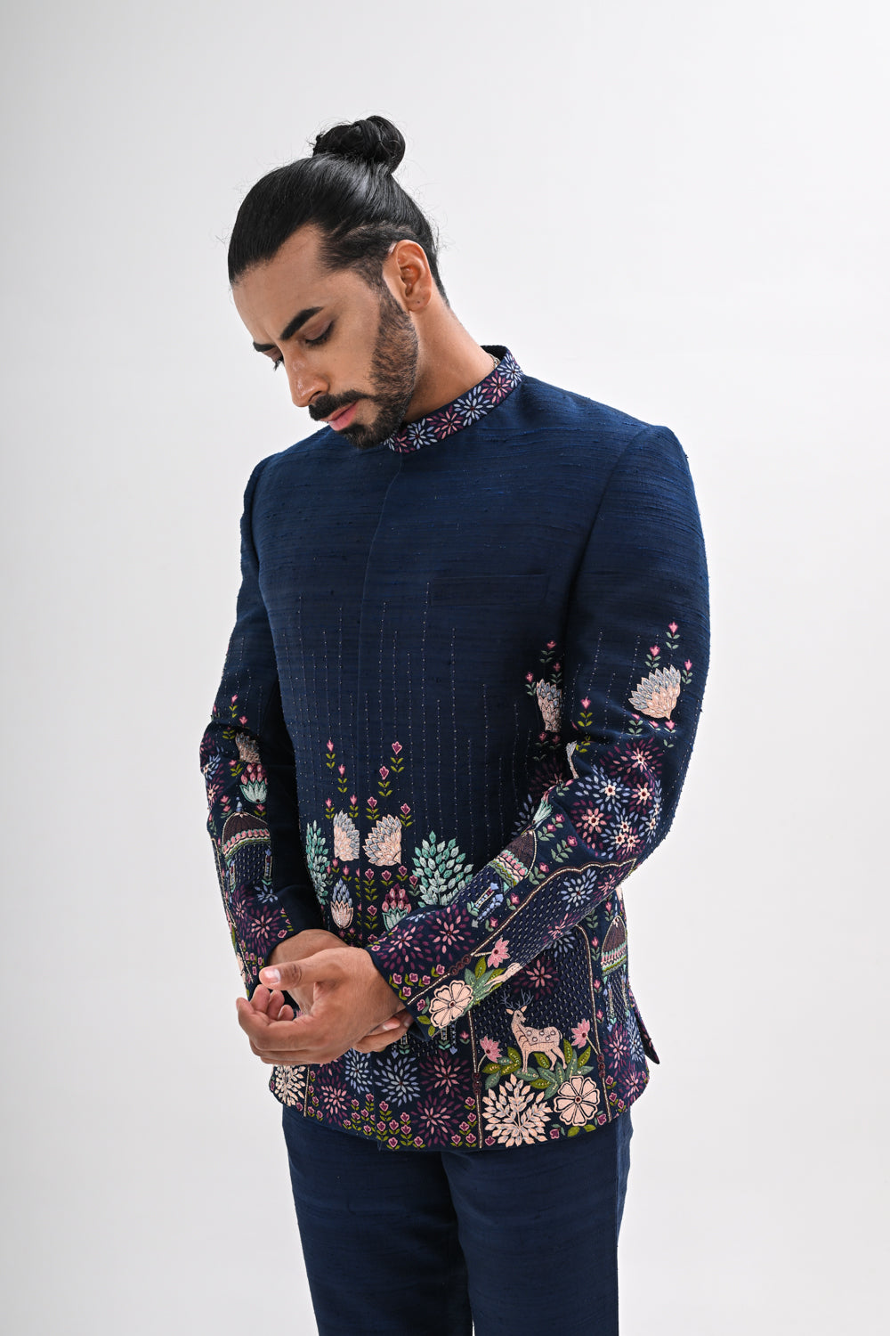 INDRAVAN BANDHGALA SET