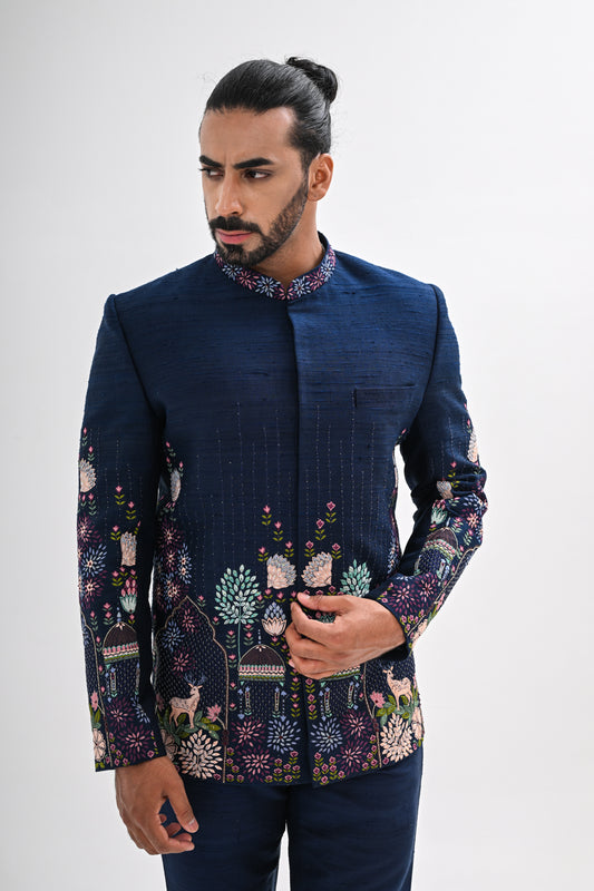 INDRAVAN BANDHGALA SET