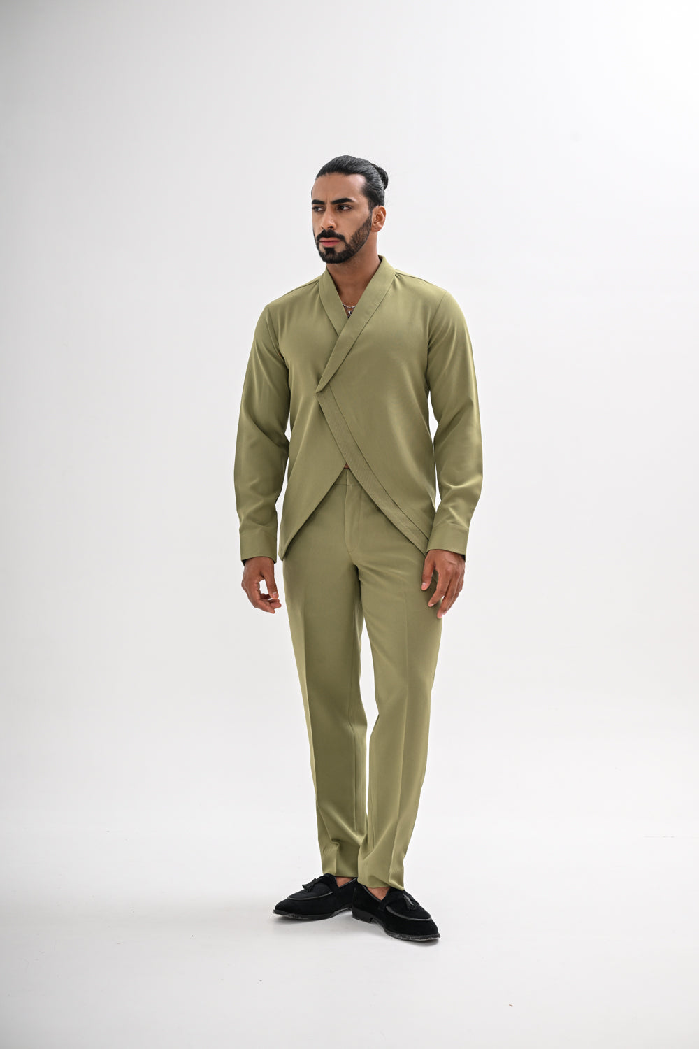 OLIVE GREEN CO-ORD SET
