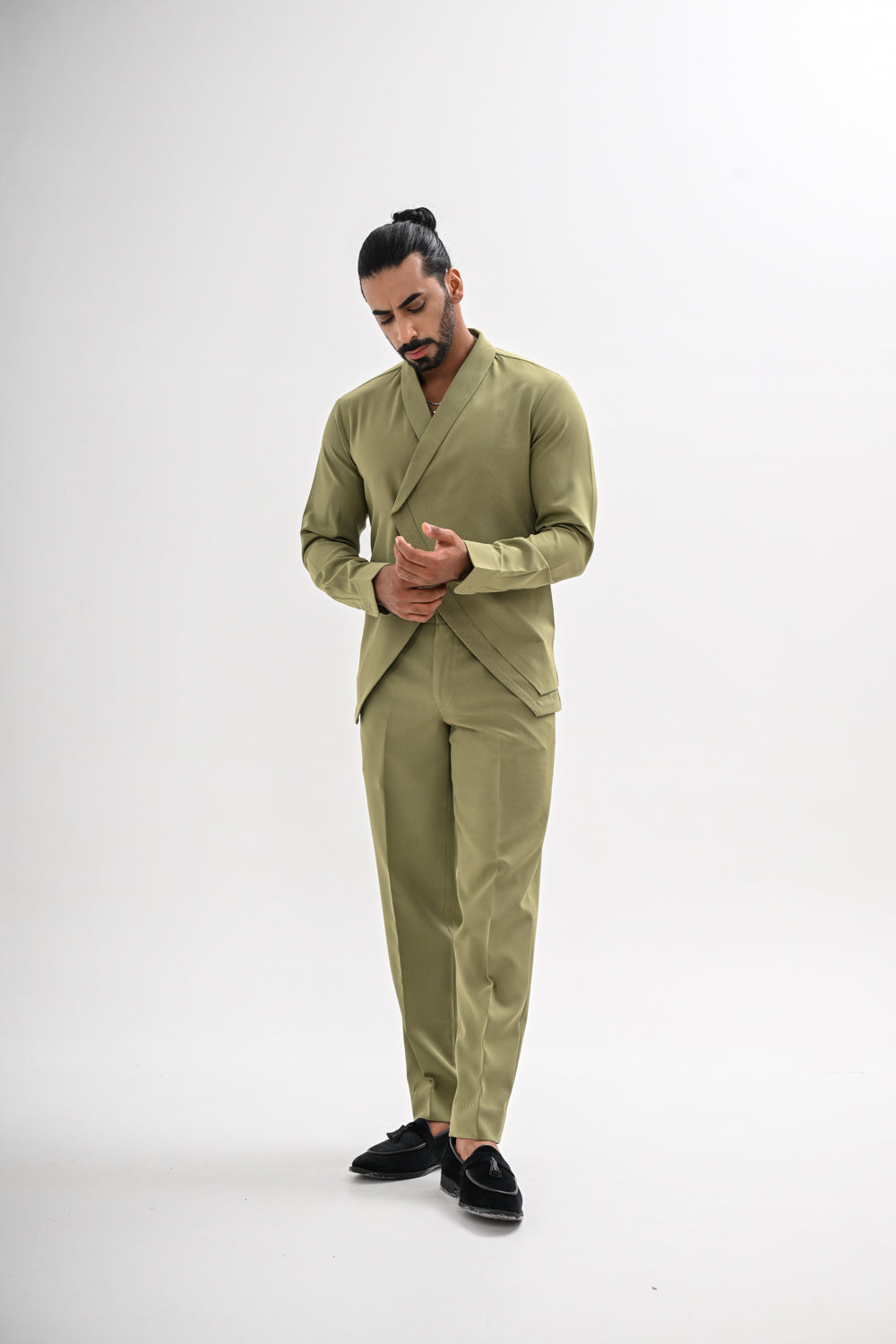 OLIVE GREEN CO-ORD SET