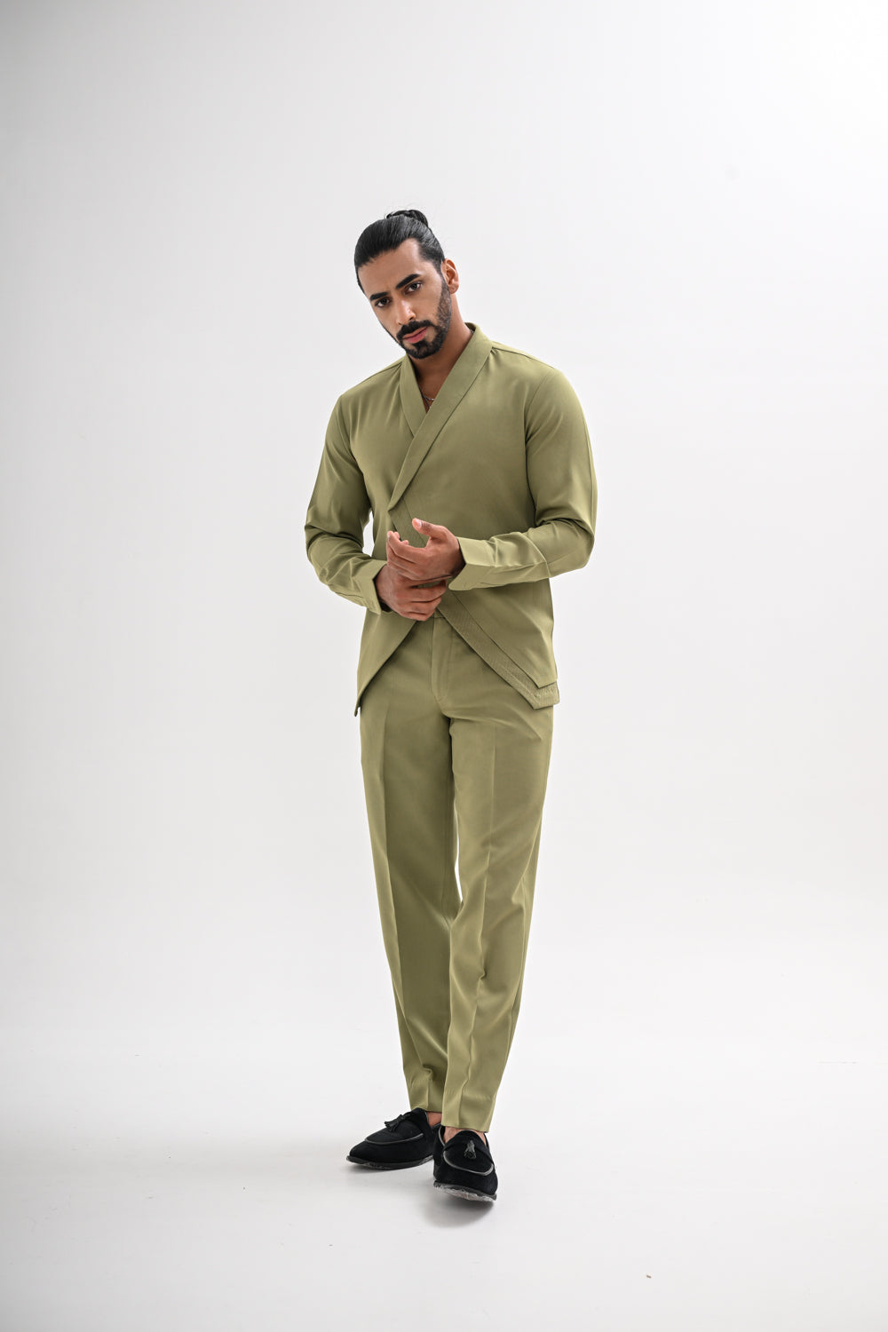 OLIVE GREEN CO-ORD SET