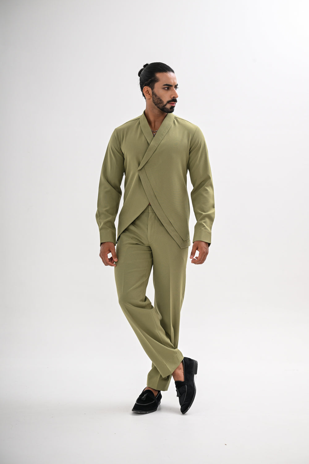 OLIVE GREEN CO-ORD SET
