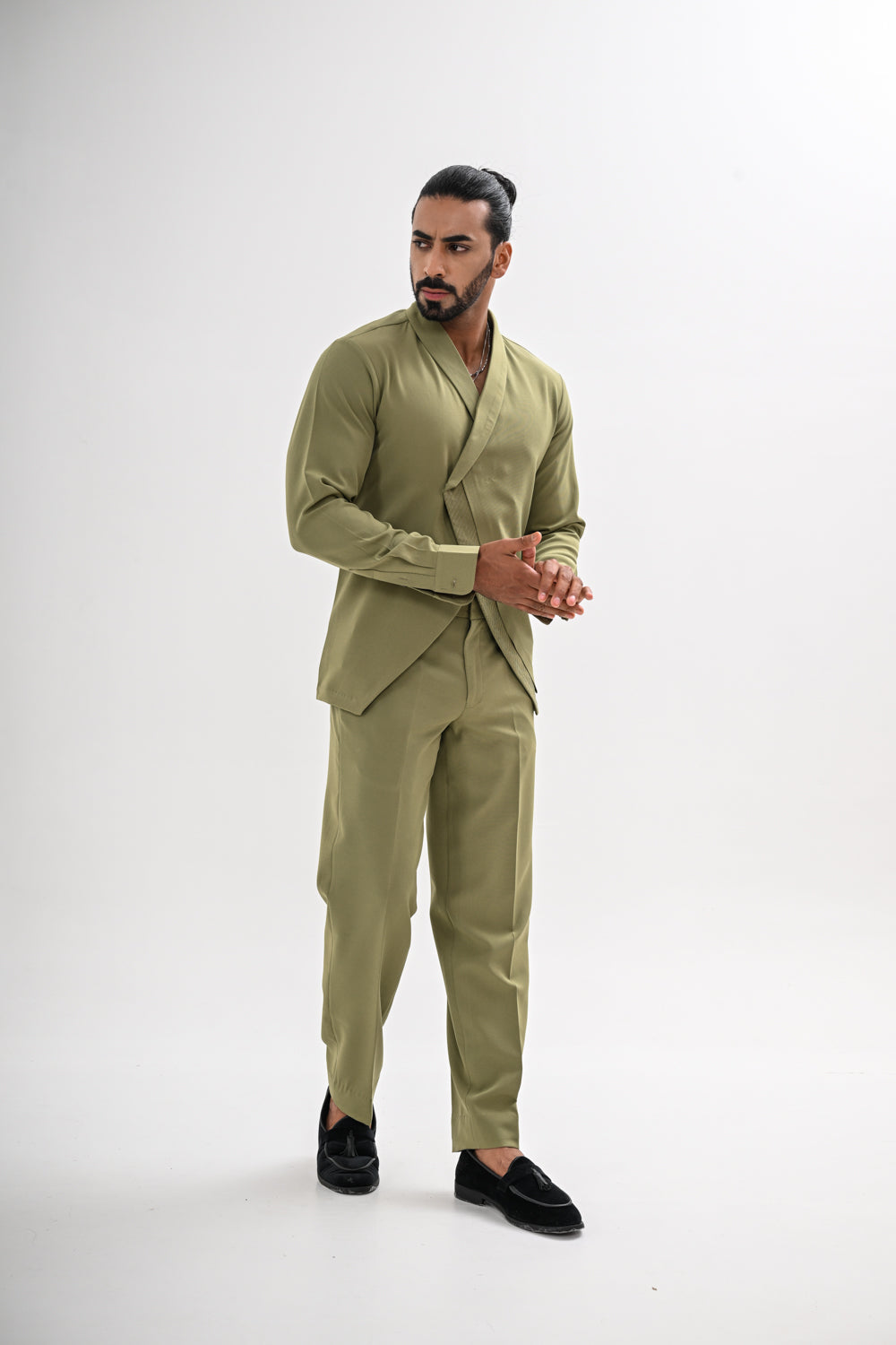 OLIVE GREEN CO-ORD SET