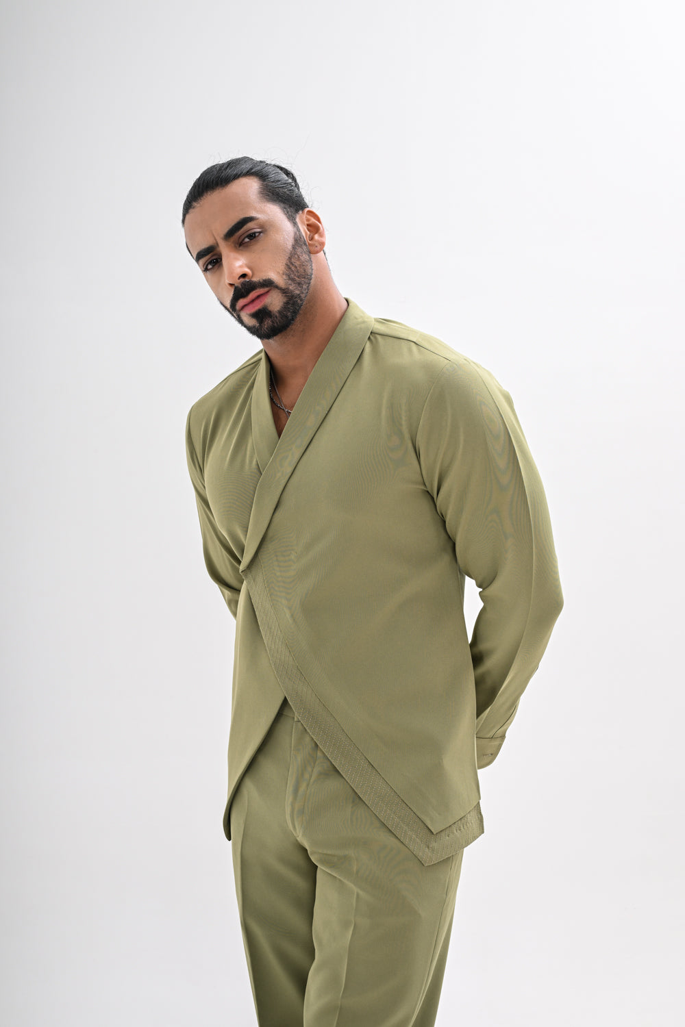 OLIVE GREEN CO-ORD SET