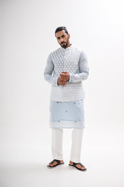 NEEL TRIKON NEHRU JACKET SET