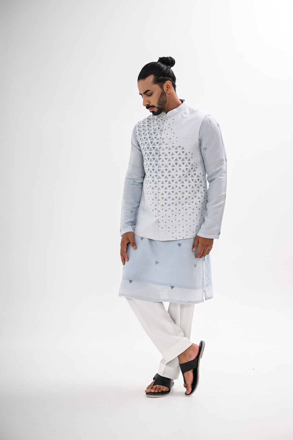 NEEL TRIKON NEHRU JACKET SET