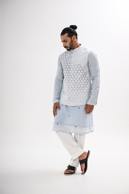 NEEL TRIKON NEHRU JACKET SET