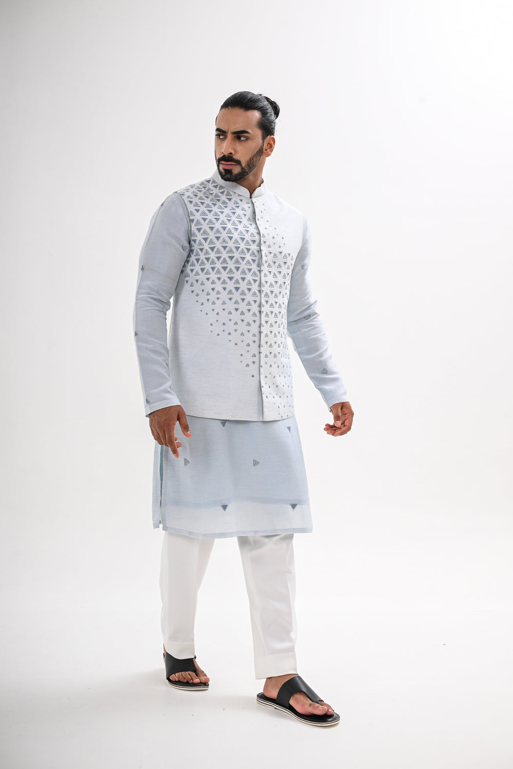NEEL TRIKON NEHRU JACKET SET